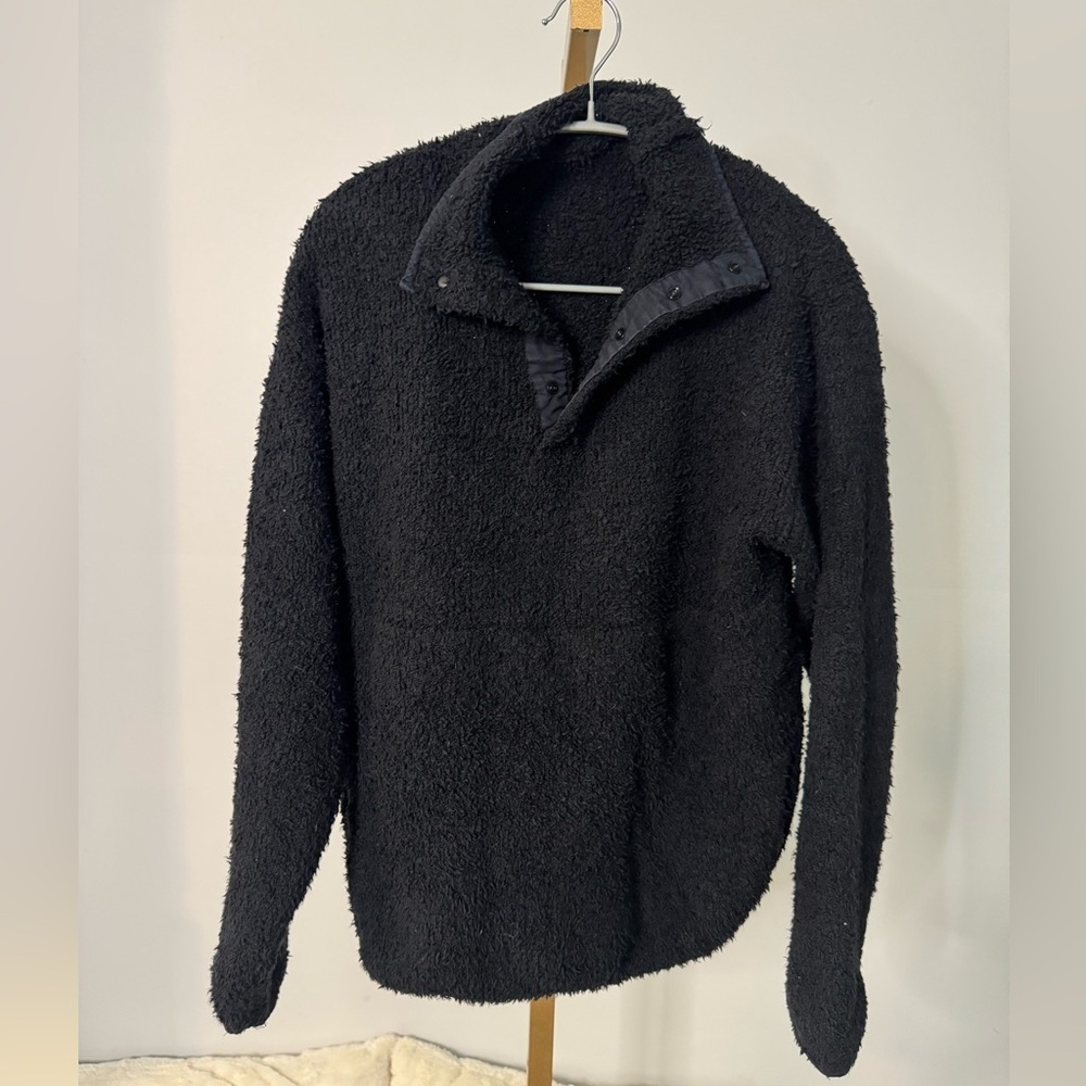 SKIMS Black Fleece Hoodie
